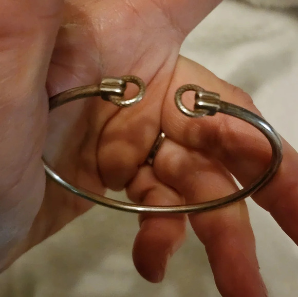 Vintage Sterling silver open cuff‎ - Picture 1 of 10